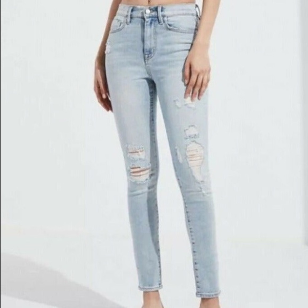 BDG high waisted ripped skinny jeans